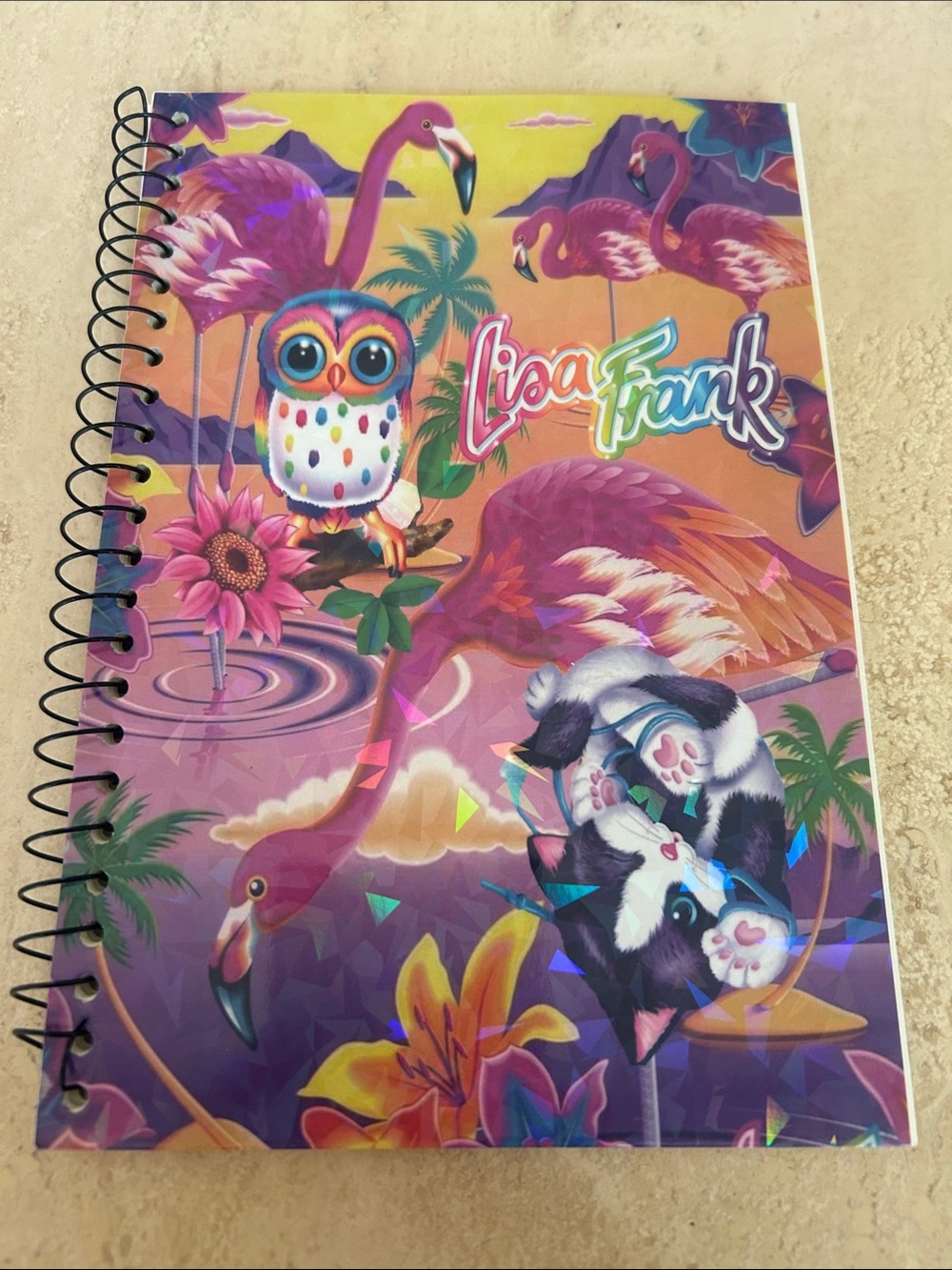 Lisa Frank Never Used 40 Page Notebook